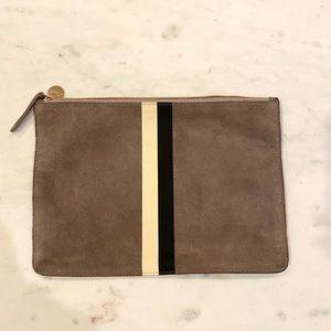 COPY - Clare V. Flat Zip Pouch